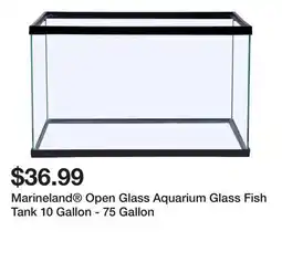 Petsmart Marineland Open Glass Aquarium Glass Fish Tank 10 Gallon - 75 Gallon offer