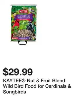 Petsmart KAYTEE Nut & Fruit Blend Wild Bird Food for Cardinals & Songbirds offer