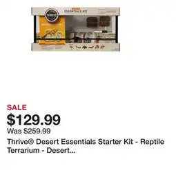 Petsmart Thrive Desert Essentials Starter Kit - Reptile Terrarium - Desert Reptile Terrarium Kit - 10-40 Gal offer