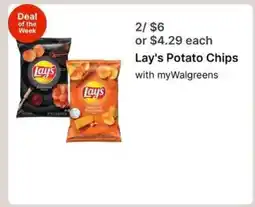 Walgreens Lay's Potato Chips offer