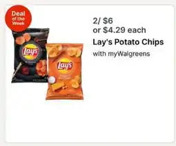 Walgreens Lay's Potato Chips offer