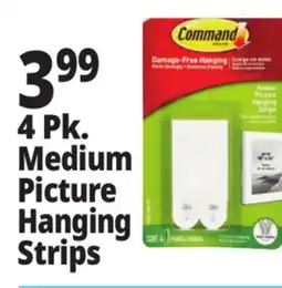 Ocean State Job Lot 4 Pk. Medium Picture Hanging Strips offer