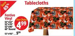 Ocean State Job Lot Tablecloths offer