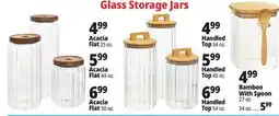 Ocean State Job Lot Glass Storage Jars offer