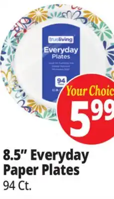 Ocean State Job Lot 8.5 Everyday Paper Plates offer