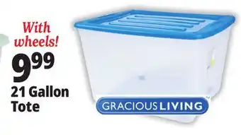 Ocean State Job Lot 21 Gallon Tote offer