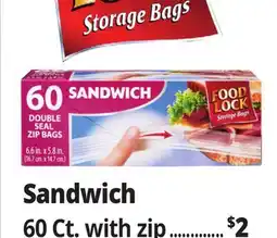 Ocean State Job Lot Sandwich Storage Bags offer