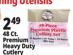 Ocean State Job Lot Premium Heavy Duty Cutlery offer