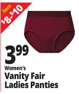 Ocean State Job Lot Women's Vanity Fair Ladies Panties offer