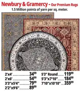Ocean State Job Lot Newbury & Gramercy - Our Premium Rugs offer
