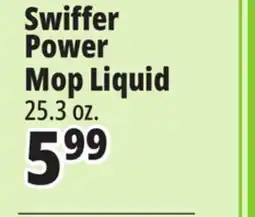 Ocean State Job Lot Swiffer Power Mop Liquid offer