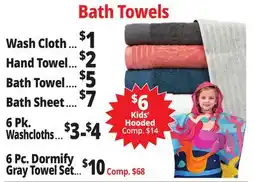 Ocean State Job Lot Bath Towels offer