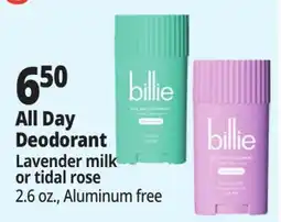 Ocean State Job Lot All Day Deodorant offer