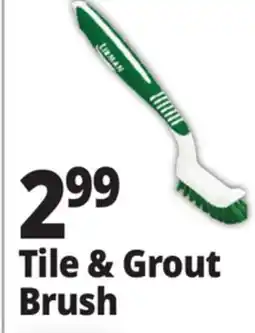 Ocean State Job Lot Libman Tile & Grout Brush offer