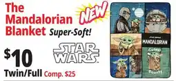 Ocean State Job Lot The Mandalorian Blanket offer