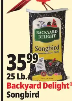 Ocean State Job Lot 25 Lb. Backyard Delight Songbird offer
