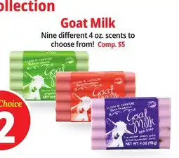 Ocean State Job Lot Goat Milk offer