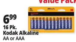 Ocean State Job Lot 16 Pk. Kodak Alkaline AA or AAA offer