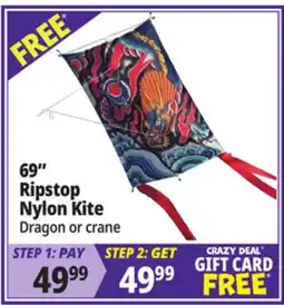 Ocean State Job Lot 69 Ripstop Nylon Kite offer