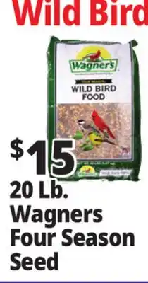 Ocean State Job Lot 20 Lb. Wagners Four Season Seed offer