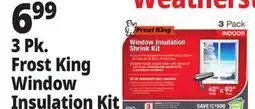 Ocean State Job Lot 3 Pk. Frost King Window Insulation Kit offer