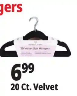 Ocean State Job Lot 20 Ct. Velvet Hangers offer