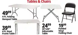 Ocean State Job Lot Tables & Chairs offer