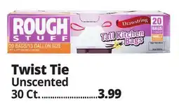 Ocean State Job Lot Twist Tie Unscented offer