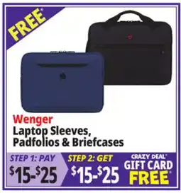 Ocean State Job Lot Wenger Laptop Sleeves, Padfolios & Briefcases offer