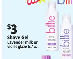 Ocean State Job Lot Shave Gel offer