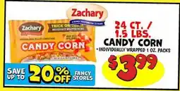 Ollie's ZACHARY CANDY CORN offer