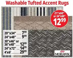 Ocean State Job Lot Washable Accent Rugs offer