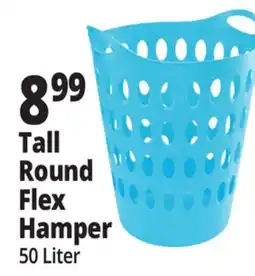 Ocean State Job Lot Tall Round Flex Hamper offer
