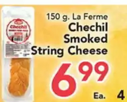 Eurofresh Market La Ferme Chechil Smoked String Cheese offer