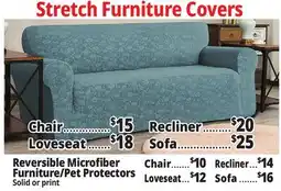 Ocean State Job Lot Stretch Furniture Covers offer