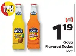 Weis Markets Goya Flavored Sodas offer