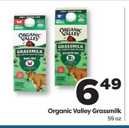 Weis Markets Organic Valley Grassmilk offer