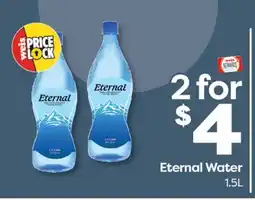 Weis Markets Eternal Water offer