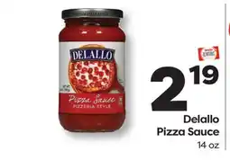 Weis Markets Delallo Pizza Sauce offer
