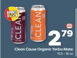 Weis Markets Clean Cause Organic Yerba Mate offer