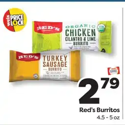 Weis Markets Red's Burritos offer