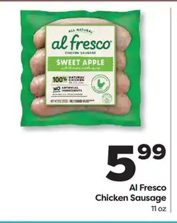 Weis Markets Al Fresco Chicken Sausage offer