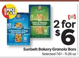 Weis Markets Sunbelt Bakery Granola Bars offer