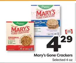 Weis Markets Mary's Gone Crackers offer