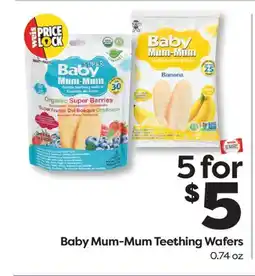 Weis Markets Baby Mum-Mum Teething Wafers offer