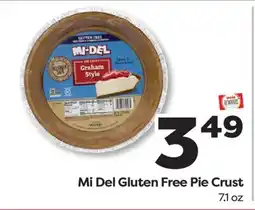 Weis Markets Mi Del Gluten Free Pie Crust offer
