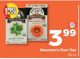 Weis Markets Newman's Own Tea offer