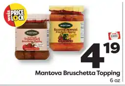 Weis Markets Mantova Bruschetta Topping offer
