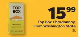 Weis Markets Top Box Chardonnay, From Washington State offer