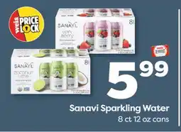 Weis Markets Sanavi Sparkling Water offer